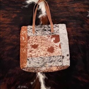 Myra Bag Cowhide Tote Bag